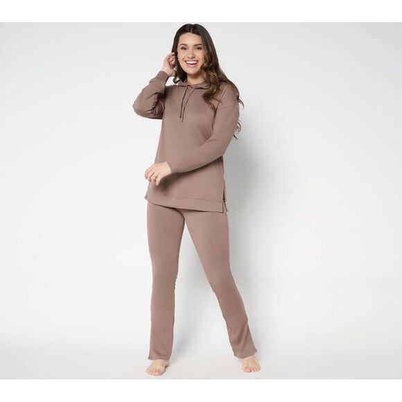 Barefoot Dreams Other - Barefoot Dreams Women's Petite Sleepwear PXS MC Butterchic Hoodie Brown A692145